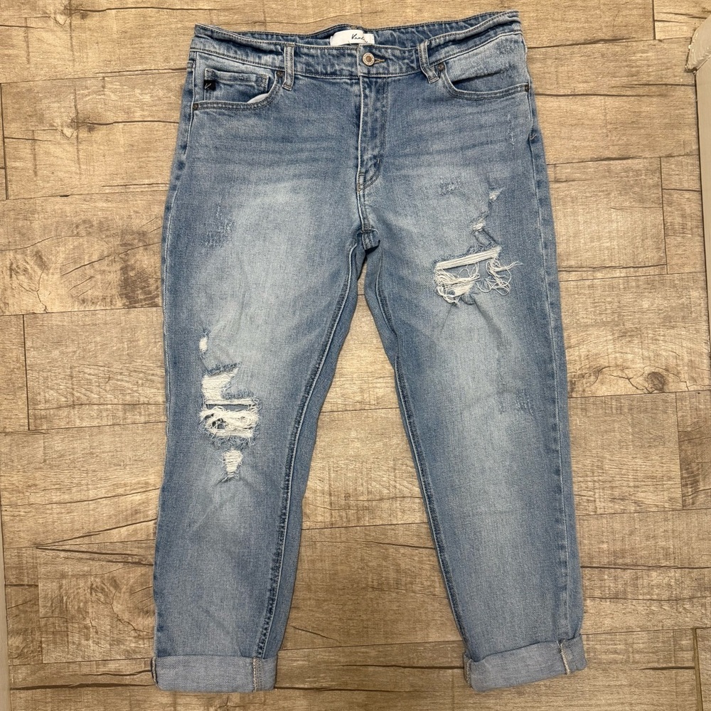 Buckle Kancan Distressed Light Blue Women's Jeans